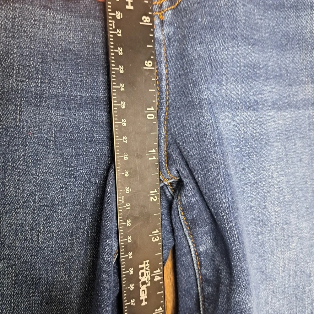 Western Indie Vervet Chemical Mood High Rise Ankle Kick Flare Jeans Womens 30